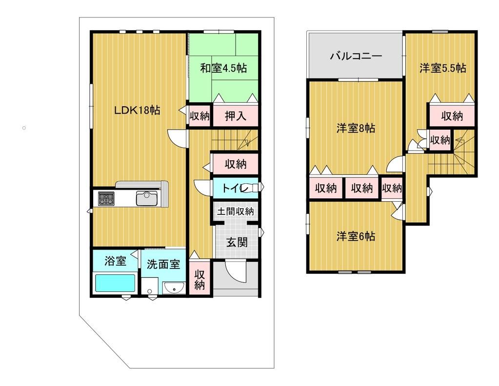 4LDK Used House for Sale in Yao City, Osaka, 102.92 sqm - Thumbnail 2