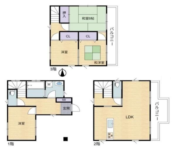 4LDK Detached House for Sale in Kashiwara, Osaka - Thumbnail 2
