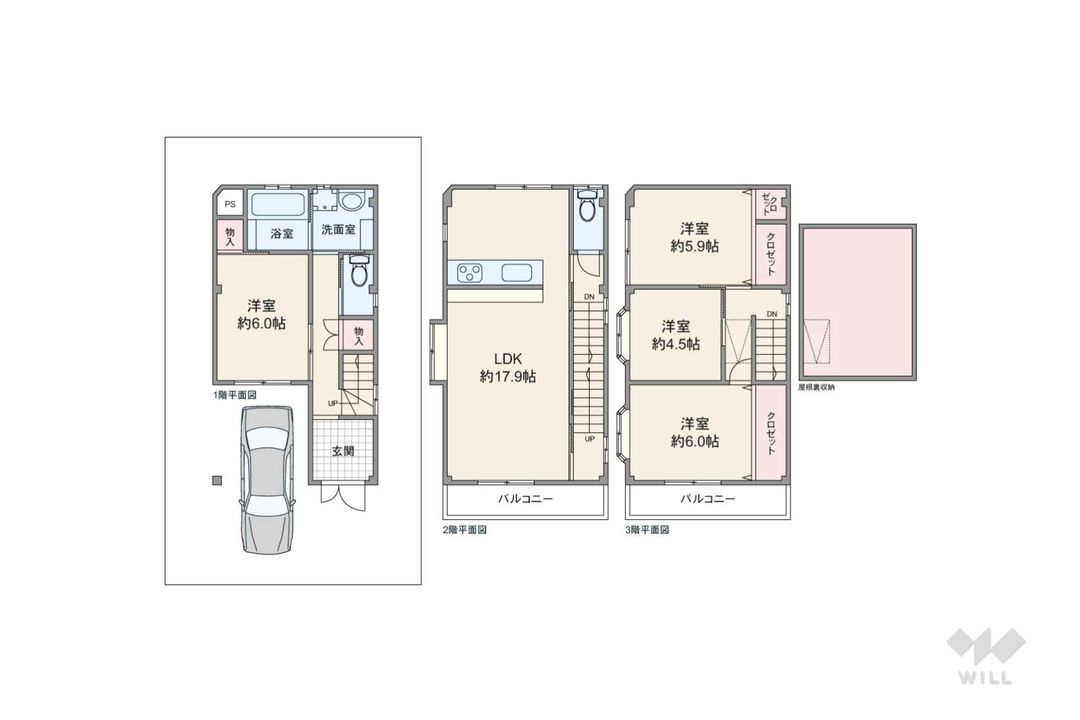 4LDK Steel House for Sale near Shimo-Shinjo Station, Osaka - Thumbnail 2