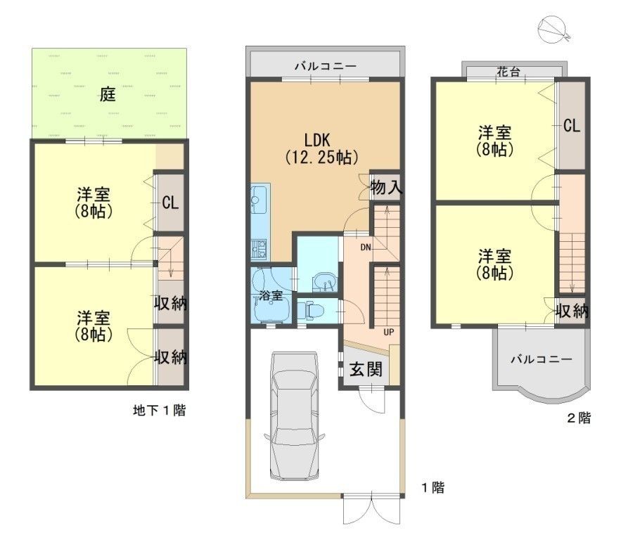 Renovated 4LDK House in Takatsuki, Osaka - 95.76 sqm - Thumbnail 2