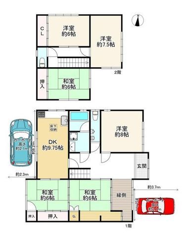 6DK House in Matsubara, Osaka - 131.86 sqm - Thumbnail 4