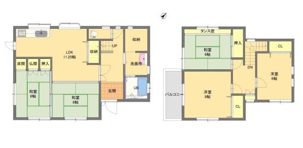 5LDK House for Sale in Wakayama City Near Higashi-Matsue Station - Thumbnail 4