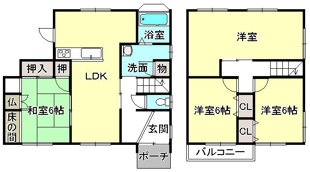 4LDK Used House for Sale in Wakayama City - 112.76 sqm - Thumbnail 2
