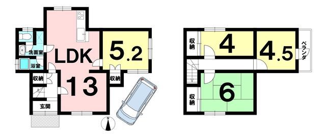4LDK House for Sale in Nishikyo Ward, Kyoto – 59.62 sqm - Thumbnail 2