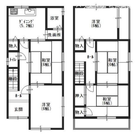 5DK Detached House for Sale in Matsubara City, Osaka - Thumbnail 2