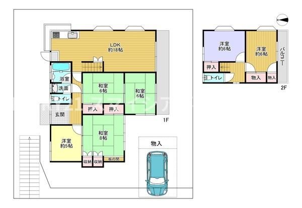 4LDK Detached House for Sale in Neyagawa City, Osaka - Thumbnail 2