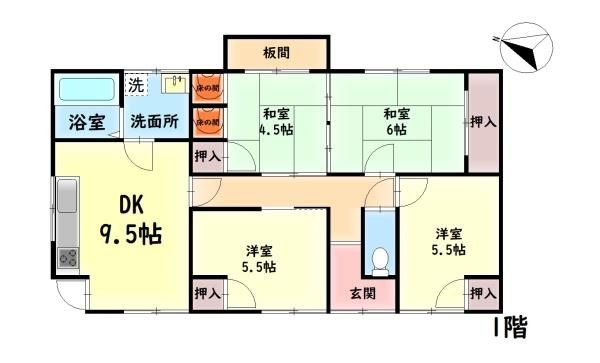 4DK Single-Story House for Sale in Takashi, Osaka - Thumbnail 3
