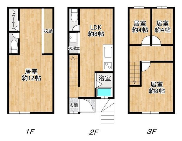 4LDK Detached House for Sale Near Kishinosato Station, Osaka - Thumbnail 2