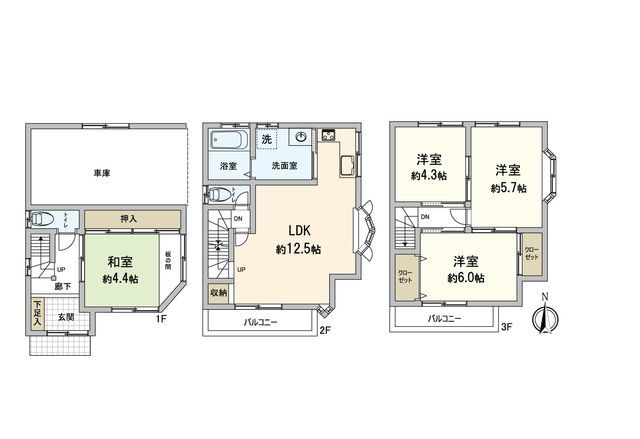 4LDK Detached House for Sale in Tsurumi Ward, Osaka - Thumbnail 2