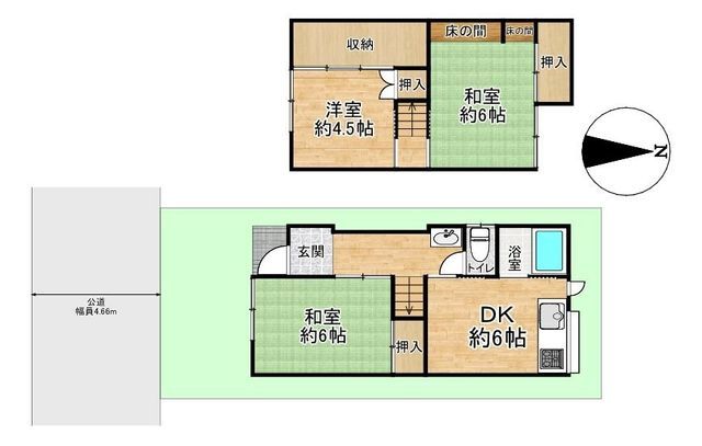 3DK Detached House for Sale in Suita City, Osaka - Thumbnail 3