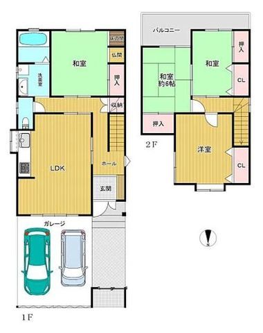 4LDK House for Sale in Matsubara, Osaka - 100.44 sqm - Thumbnail 2
