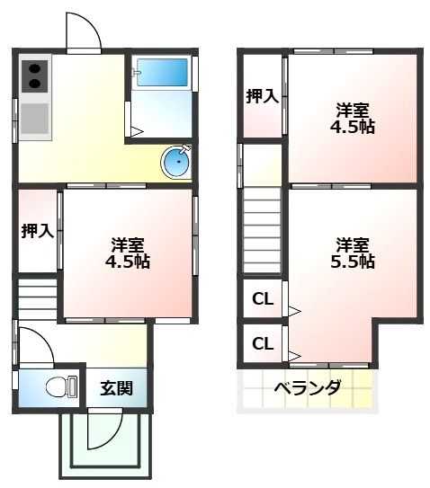 Renovated 3DK Detached House for Sale in Higashiosaka, Osaka - Thumbnail 4