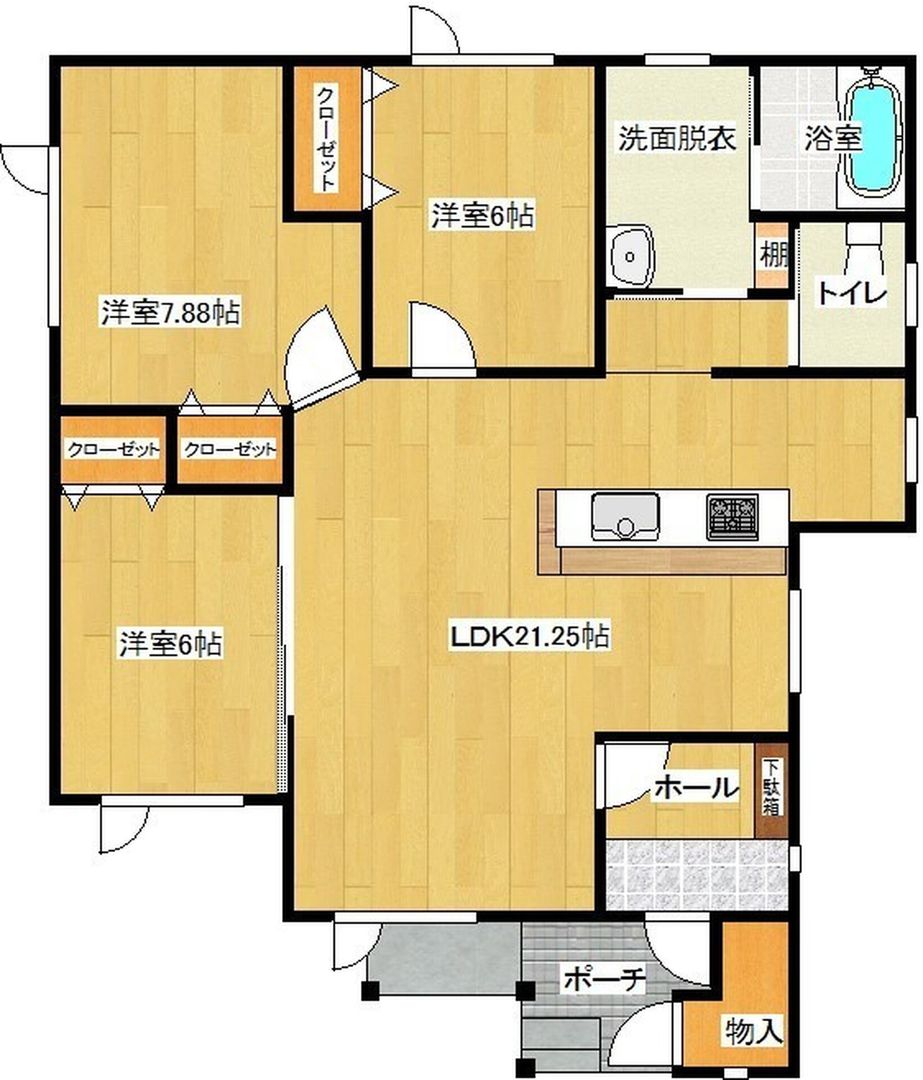 New 3LDK House for Sale in Kitami, Hokkaido - Thumbnail 4