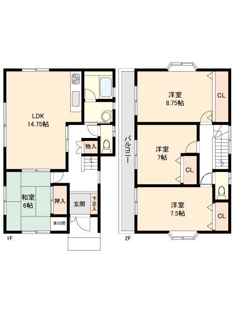 4LDK Detached House for Sale in Kobe's Higashinada Ward - Thumbnail 2
