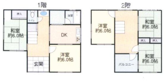 5DK House for Sale in Matsubara, Osaka near Nunose Station - Thumbnail 2