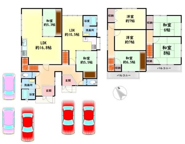 7LDK House for Sale in Hannan, Osaka - 170 sqm - Thumbnail 3