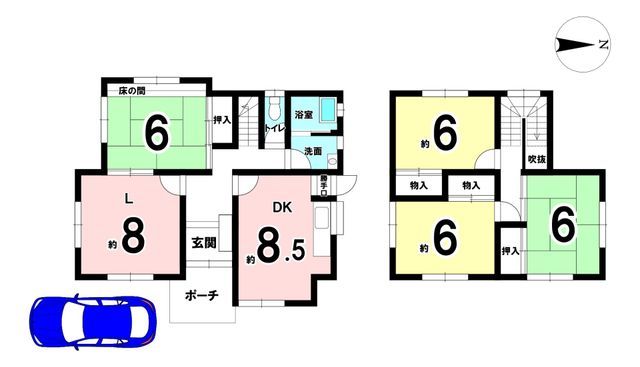4LDK Detached House for Sale in Kumatori, Osaka - Thumbnail 2