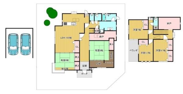 Renovated 5SLDK House with Parking in Kyoto's Uzumasa - Thumbnail 2