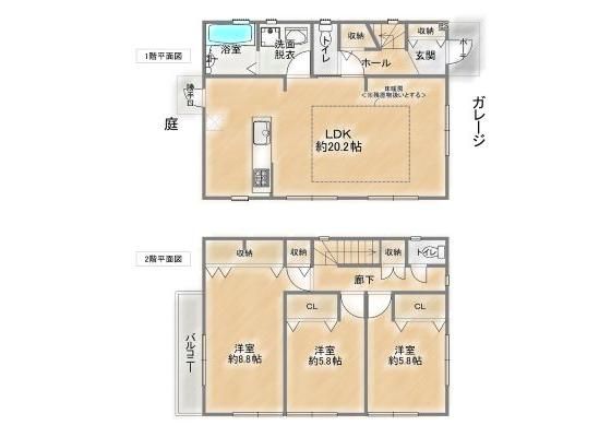 2006 Custom-Built 3LDK House with Garage & Garden in Takaishi, Osaka - Main Image