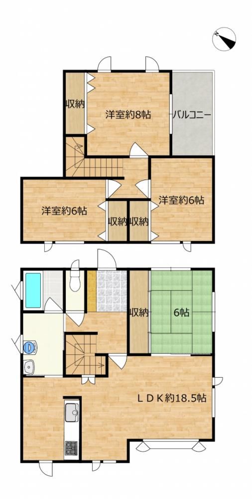 4LDK Detached House for Sale in Nanae, Hokkaido - Thumbnail 2