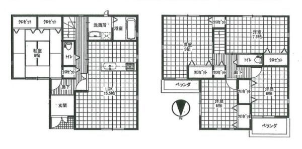 5LDK Detached House for Sale in Kashiwara, Osaka | 15-Year-Old Build - Thumbnail 2