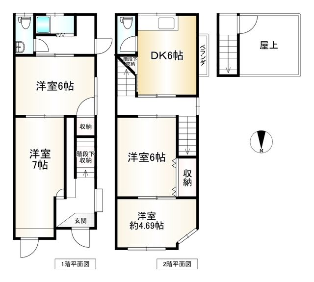Corner Lot Terraced House for Sale in Higashiōsaka, Osaka - Thumbnail 4