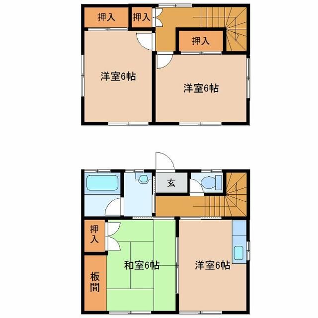 3LDK Rental House in Usa, Oita - 64.76 sqm - Main Image