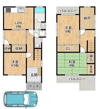Katano City 3SLDK House for Sale - Stable Rental Income - Thumbnail 2