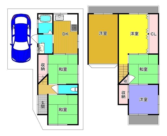 6DK Family Home for Sale in Daito City, Osaka - Thumbnail 3