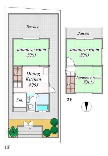3DK House for Sale in Neyagawa, Osaka | 45.7 sqm - Thumbnail 4