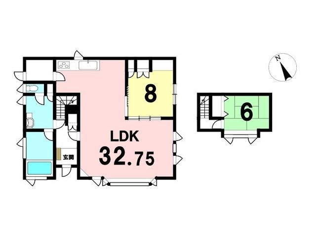2SLDK House with Onsen in Shiraoi, Hokkaido for Sale - Thumbnail 4