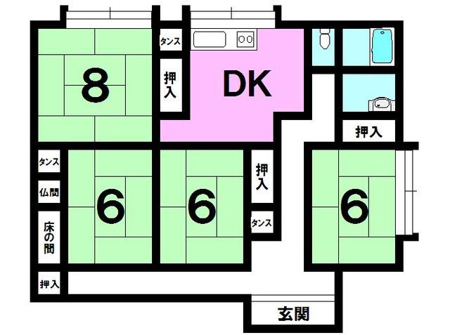 Spacious 4DK House on 400 sqm Land in Kagoshima City - Thumbnail 3