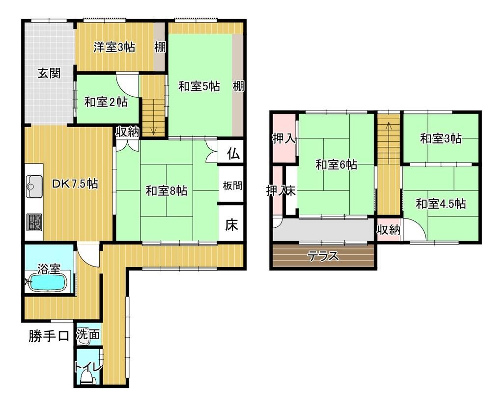 7DK House for Sale in Higashiyama, Kyoto - 113 sqm - Thumbnail 3