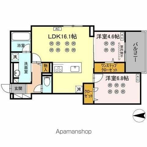 2LDK New Apartment for Rent in Nishi Ward, Kumamoto - Main Image