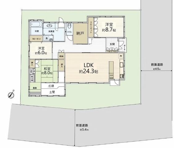 3LDK Single-Story House for Sale in Toyonaka, Osaka - Thumbnail 3