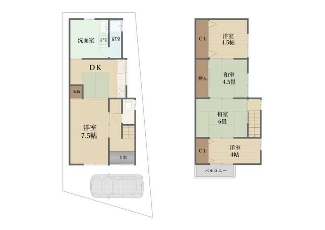 5DK Detached House for Sale in Sakai, Osaka - 498万円 - Thumbnail 3
