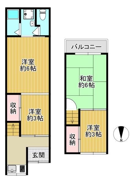 4K Wooden House for Sale near Wakae-Iwata Station, Higashiōsaka - Thumbnail 2