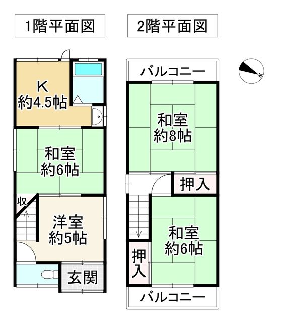 4K Wooden House for Sale in Sakai, Osaka - 400万円 - Thumbnail 2