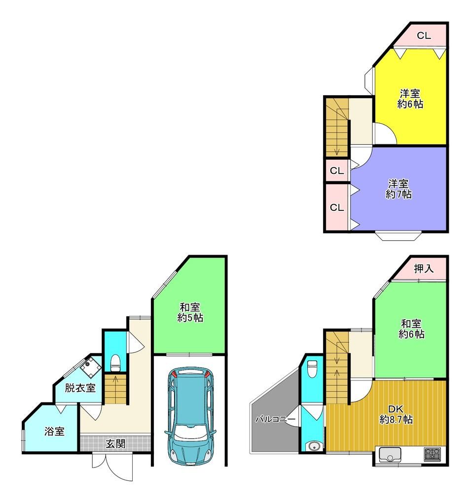 4DK Family Home for Sale in Neyagawa City, Osaka - Thumbnail 4