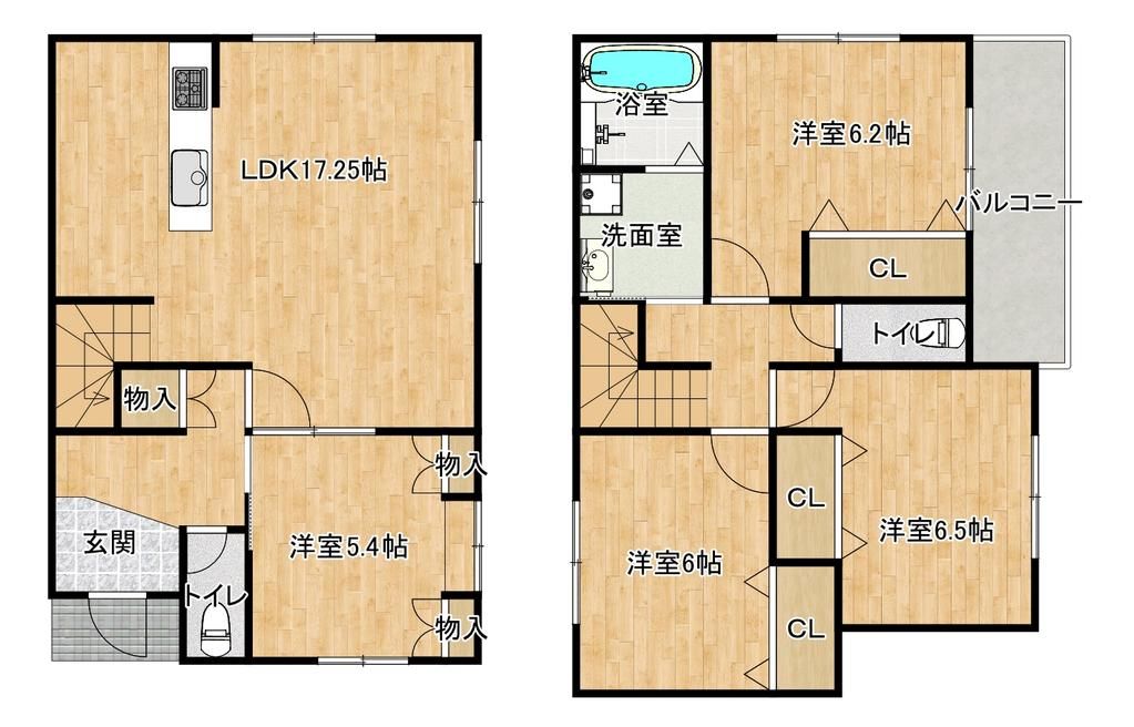 4LDK House for Sale in Hirakata, Osaka - 95.88 sqm - Main Image