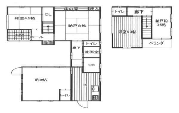 4SK House for Sale in Tawaramoto Town, Nara - 95.56 sqm - Thumbnail 2