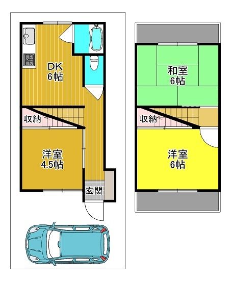 Tenanted 3DK Wooden House for Sale in Moriguchi, Osaka - Thumbnail 2