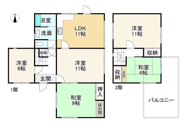 5LDK Akiya House for Sale in Uda City, Nara - 280万円 - Thumbnail 2