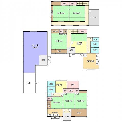 4DK Detached House in Kinokawa City, Wakayama Prefecture - Main Image