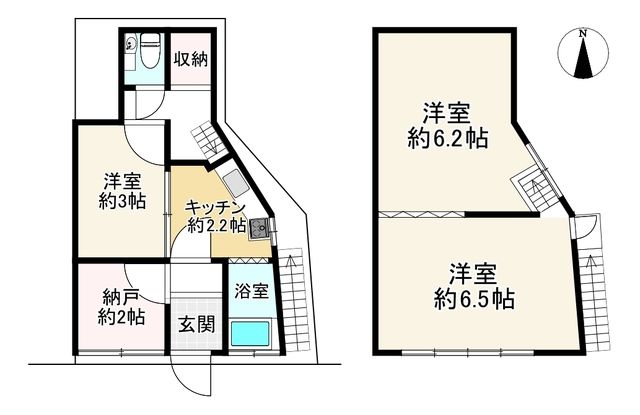 3SK Townhouse for Sale near Kyobashi Station, Osaka - Thumbnail 4