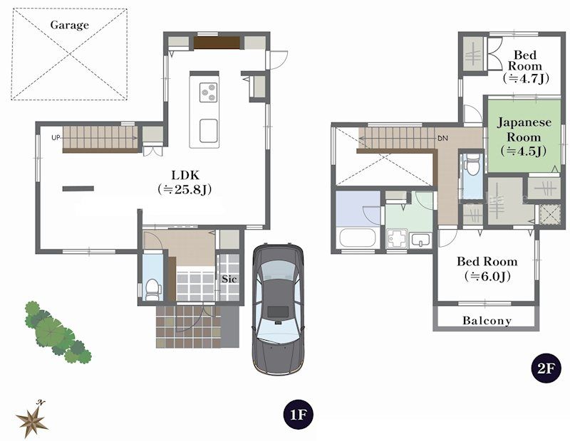 Modern 3LDK Detached House for Sale in Ibaraki, Osaka - Thumbnail 2