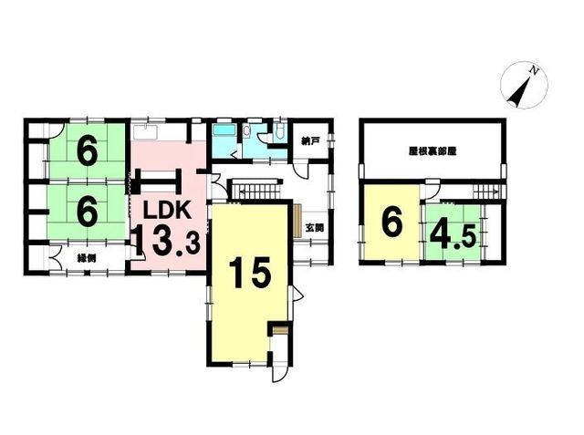 5SLDK Detached House for Sale in Muroran, Hokkaido - 1200000 Yen - Thumbnail 3