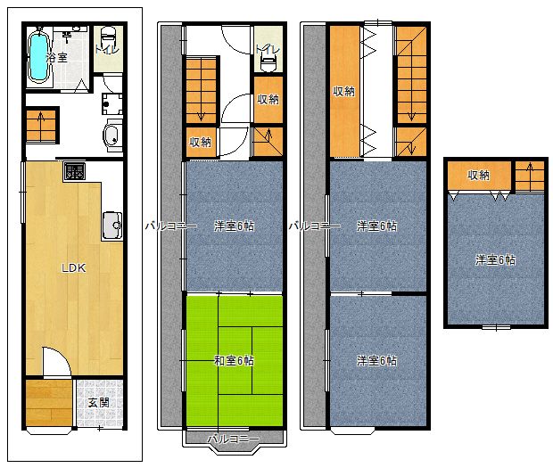 5LDK Detached House for Sale Near Kayashima Station, Neyagawa - Thumbnail 4