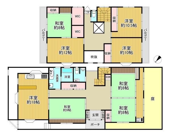 7LDK Two-Generation House for Sale in Higashiosaka, Osaka - Thumbnail 2