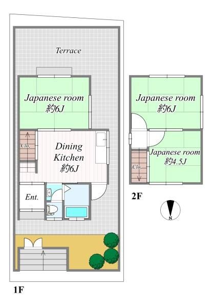 3DK Detached House for Sale in Neyagawa City, Osaka - Thumbnail 3